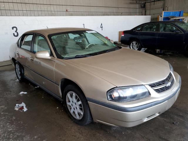 2G1WF52E059224020 - 2005 CHEVROLET IMPALA GOLD photo 1