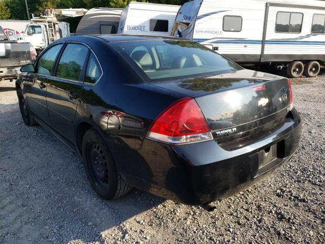 2G1WD5E36C1158018 - 2012 CHEVROLET IMPALA POL BLACK photo 3