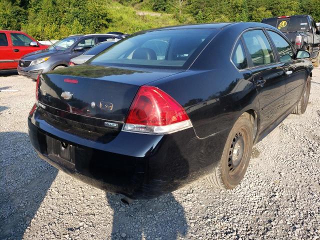 2G1WD5E36C1158018 - 2012 CHEVROLET IMPALA POL BLACK photo 4