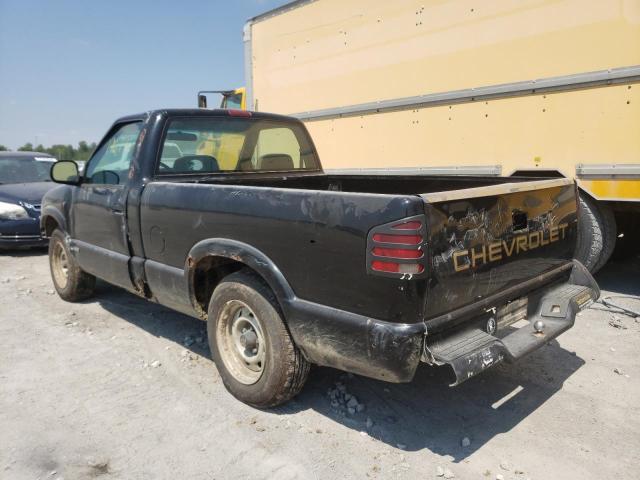 1GCCS1442VK198313 - 1997 CHEVROLET S-10 BLACK photo 3