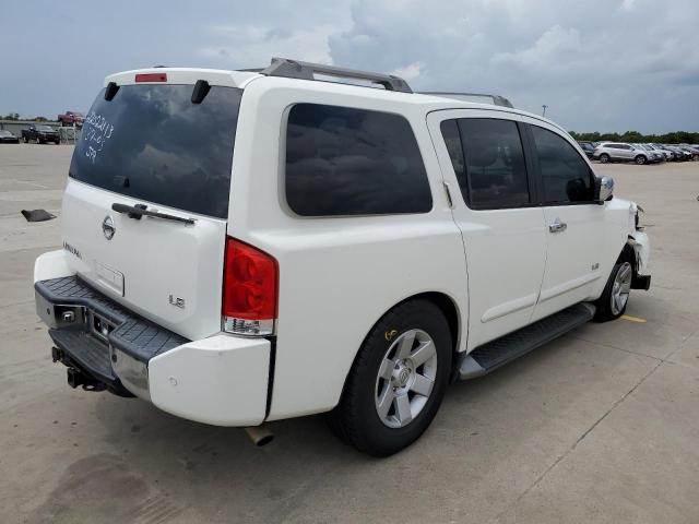 5N1AA08A45N717800 - 2005 NISSAN ARMADA SE WHITE photo 4