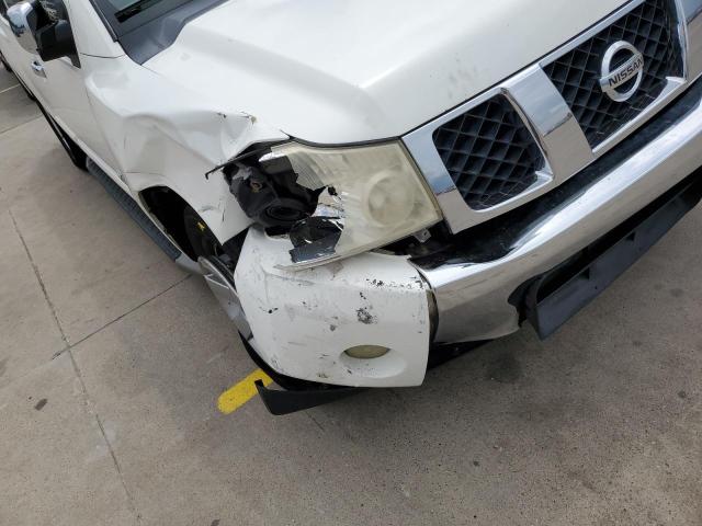 5N1AA08A45N717800 - 2005 NISSAN ARMADA SE WHITE photo 9