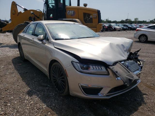 3LN6L5E99HR653763 - 2017 LINCOLN MKZ RESERV GOLD photo 1