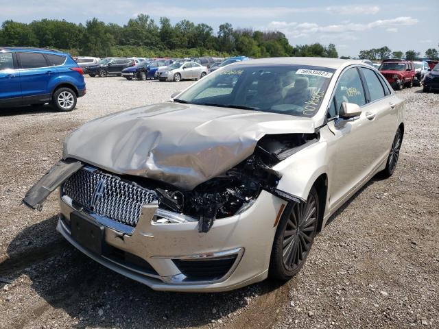 3LN6L5E99HR653763 - 2017 LINCOLN MKZ RESERV GOLD photo 2