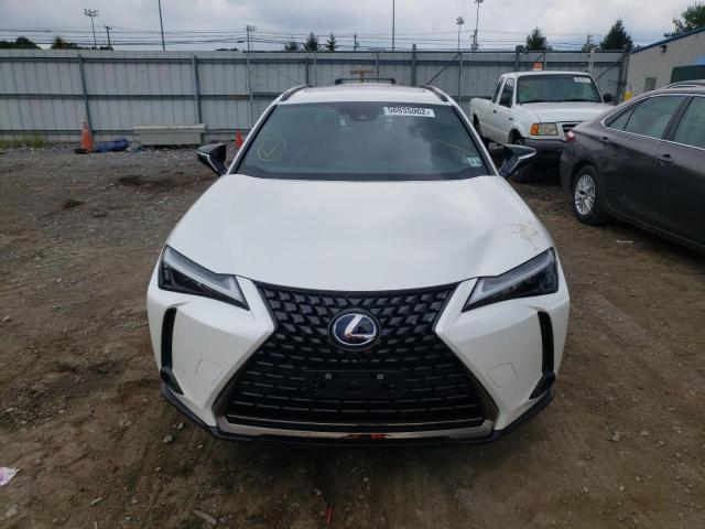 JTHP9JBH7M2047600 - 2021 LEXUS UX 250H WHITE photo 9