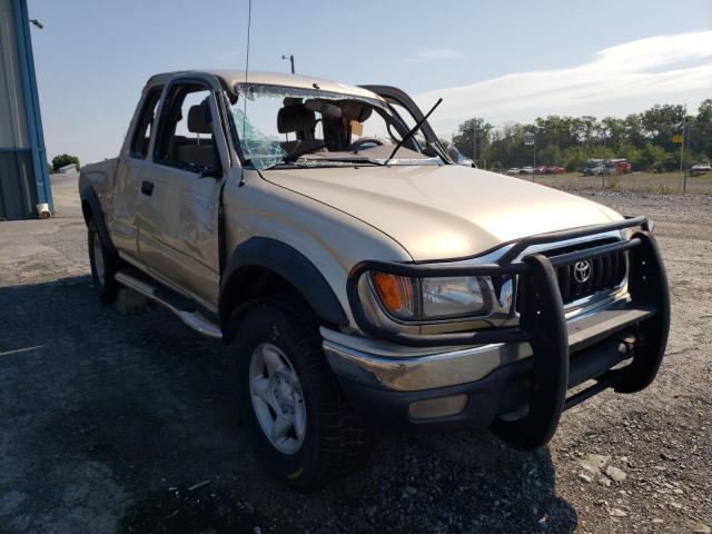 5TEWN72N52Z083456 - 2002 TOYOTA TACOMA XTR BEIGE photo 1