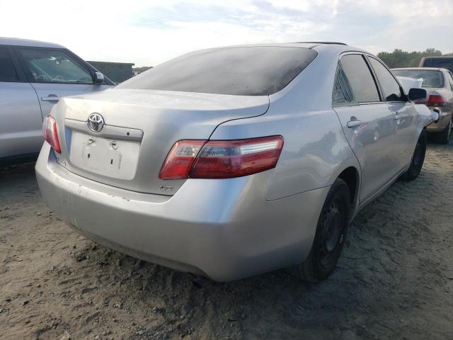 4T1BE46K67U090053 - 2007 TOYOTA CAMRY CE SILVER photo 4