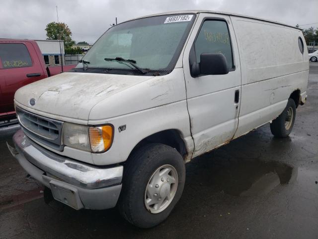 1FTSE34L81HA33587 - 2001 FORD ECONOLINE WHITE photo 2