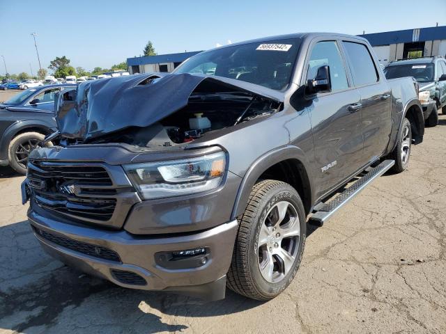 1C6SRFJT8NN262070 - 2022 RAM 1500 LARAM GRAY photo 2