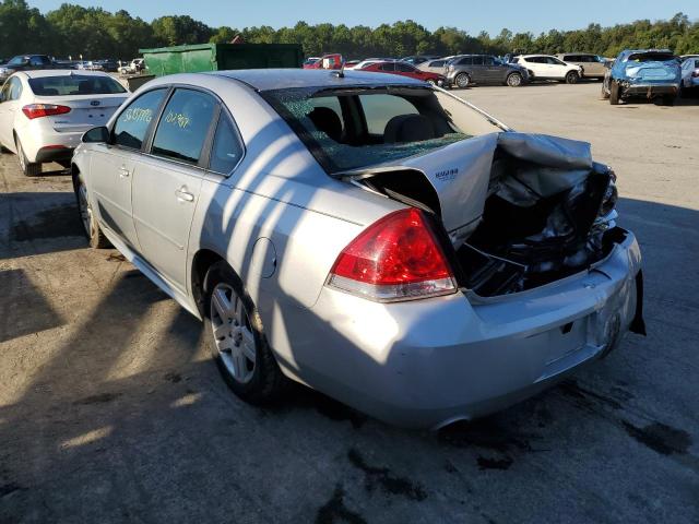 2G1WB5E31E1148733 - 2014 CHEVROLET IMPALA LIM SILVER photo 3