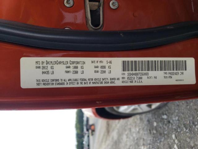 1B3HB48B87D560069 - 2007 DODGE CALIBER SX RED photo 10