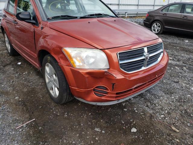 1B3HB48B87D560069 - 2007 DODGE CALIBER SX RED photo 9