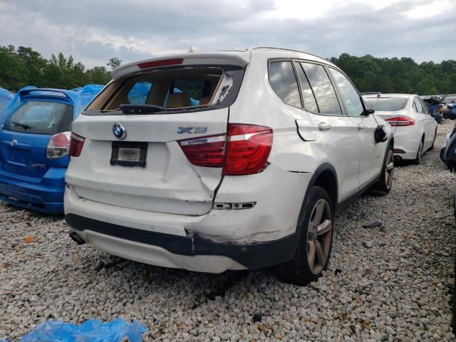 5UXWZ7C39H0X41224 - 2017 BMW X3 SDRIVE2 WHITE photo 4