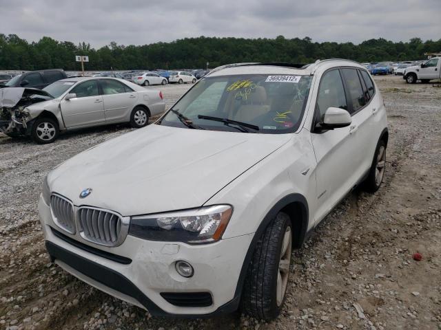 5UXWZ7C39H0X41224 - 2017 BMW X3 SDRIVE2 WHITE photo 9