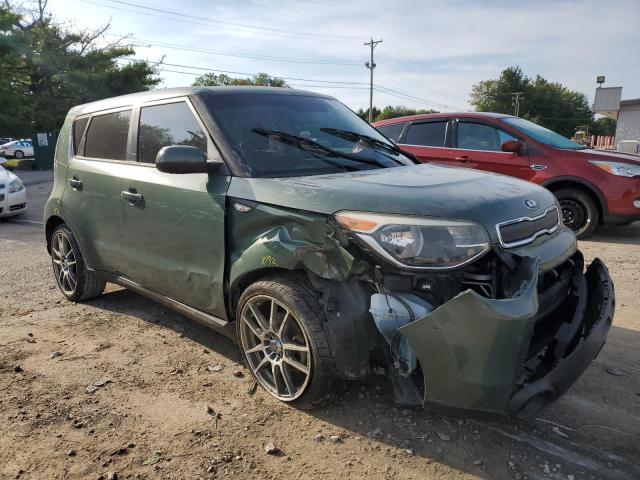 KNDJN2A27E7009388 - 2014 KIA SOUL GREEN photo 1