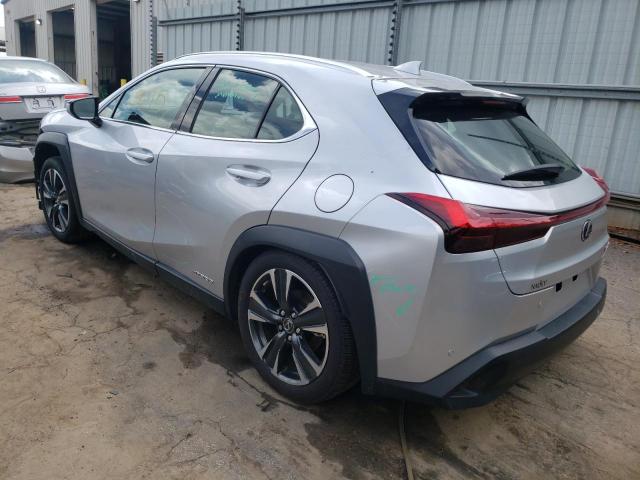 JTHX9JBH8L2036684 - 2020 LEXUS UX 250H SILVER photo 3