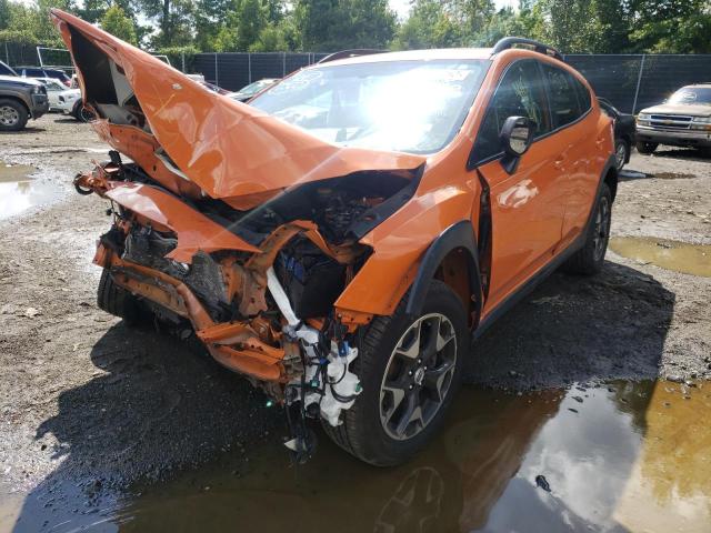 JF2GTAAC0JH344629 - 2018 SUBARU CROSSTREK ORANGE photo 2