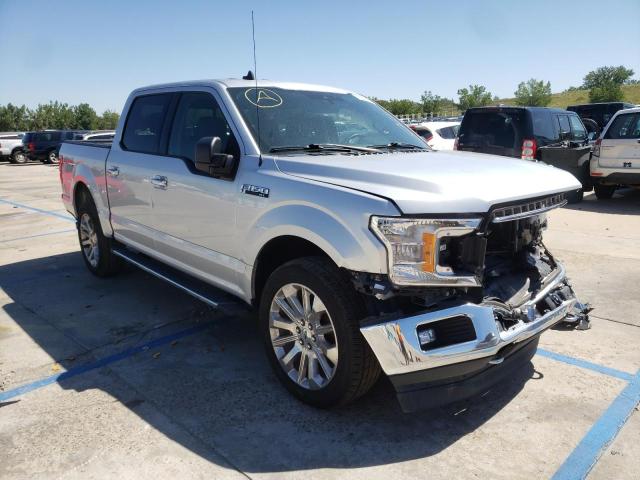 1FTEW1EP9KFD44815 - 2019 FORD F150 4WD SILVER photo 1