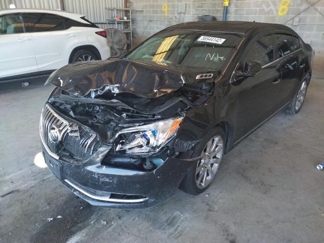 1G4GD5G36EF233865 - 2014 BUICK LACROSSE P BLACK photo 2