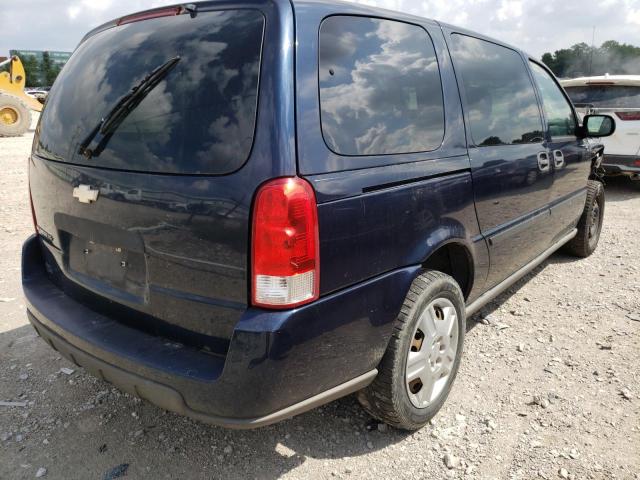 1GNDV23L76D136381 - 2006 CHEVROLET UPLANDER L BLUE photo 4