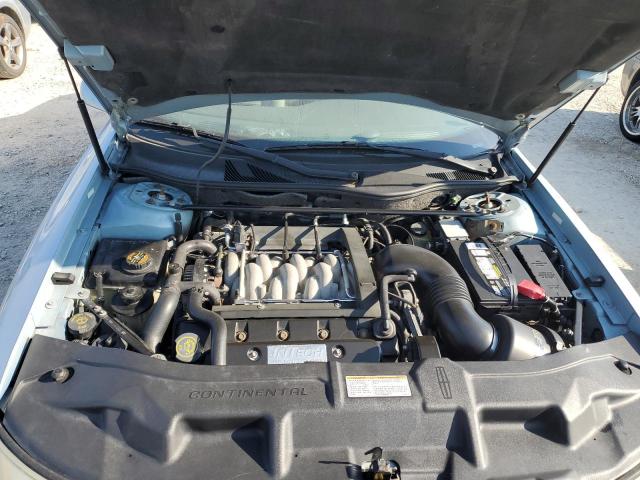 1LNFM97V8WY638572 - 1998 LINCOLN CONTINENTA BLUE photo 7