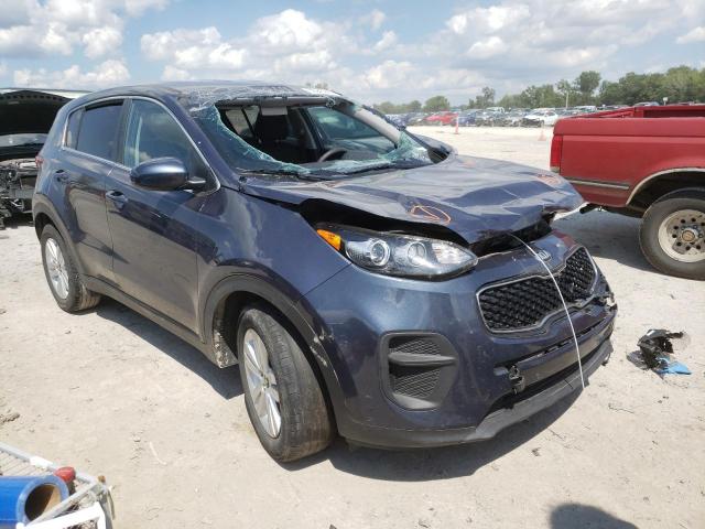 KNDPM3AC8K7511222 - 2019 KIA SPORTAGE L BLUE photo 1