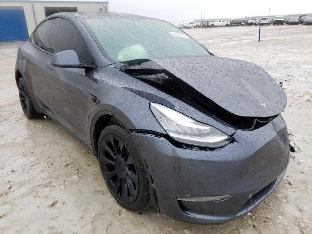 7SAYGDEE9NA002123 - 2022 TESLA MODEL Y فحمي صورة 1