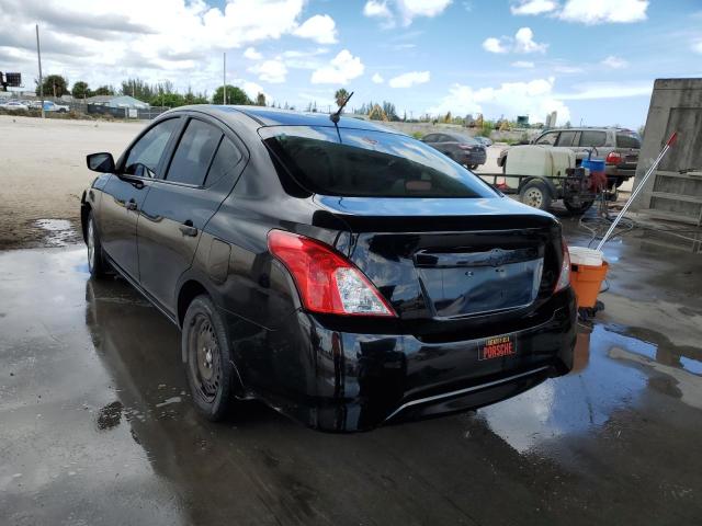 3N1CN7AP2HL811125 - 2017 NISSAN VERSA S BLACK photo 3