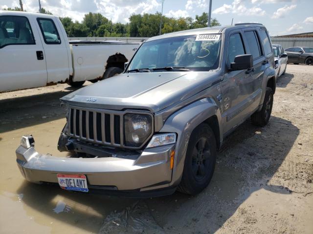 1C4PJMAK4CW124115 - 2012 JEEP LIBERTY SP GRAY photo 2