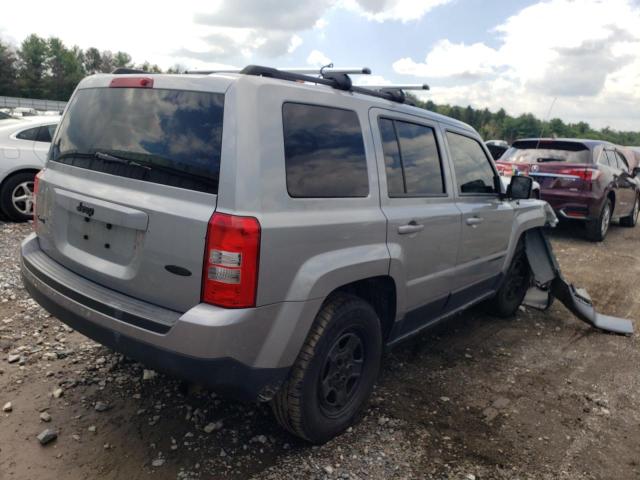 1C4NJRAB2FD109102 - 2015 JEEP PATRIOT SILVER photo 4