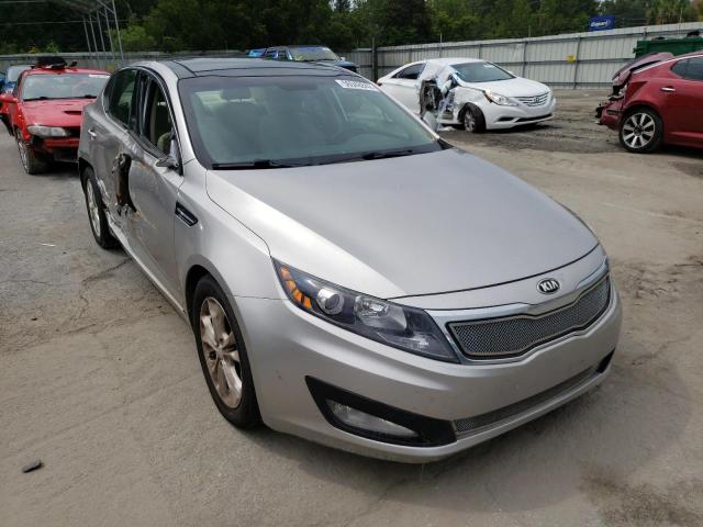 5XXGN4A71DG092551 - 2013 KIA OPTIMA EX SILVER photo 1