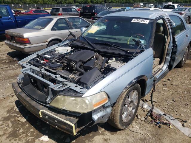 1LNHM82W45Y629823 - 2005 LINCOLN TOWN CAR S BLUE photo 9