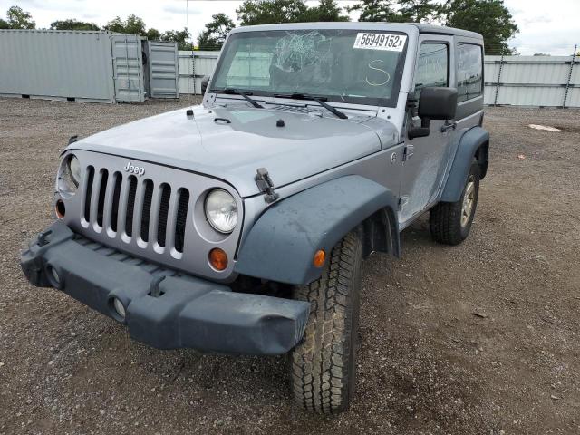 1C4AJWAG8DL624049 - 2013 JEEP WRANGLER S GRAY photo 2
