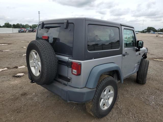 1C4AJWAG8DL624049 - 2013 JEEP WRANGLER S GRAY photo 4