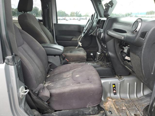 1C4AJWAG8DL624049 - 2013 JEEP WRANGLER S GRAY photo 5