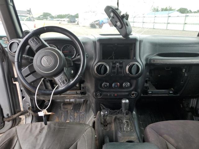 1C4AJWAG8DL624049 - 2013 JEEP WRANGLER S GRAY photo 9