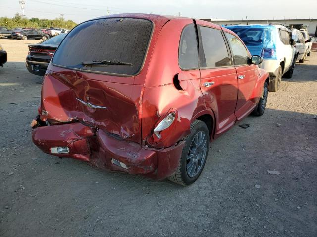 3C4FY58BX3T554031 - 2003 CHRYSLER PT CRUISER RED photo 4