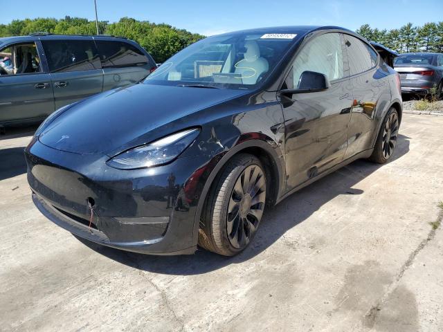 7SAYGDEF2NF409809 - 2022 TESLA MODEL Y BLACK photo 2