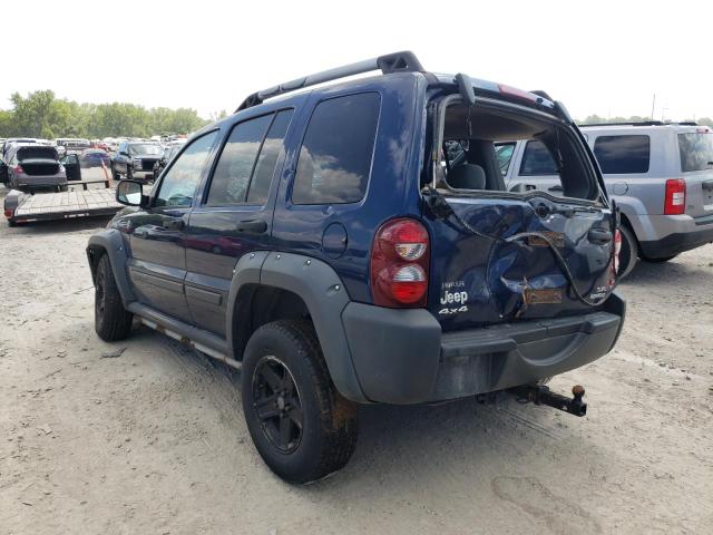 1J4GL38K95W526171 - 2005 JEEP LIBERTY BLUE photo 3