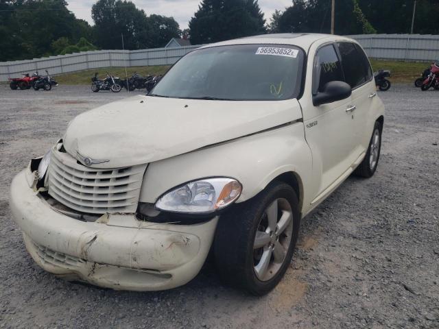 3C8FY78G64T235247 - 2004 CHRYSLER PT CRUISER WHITE photo 2