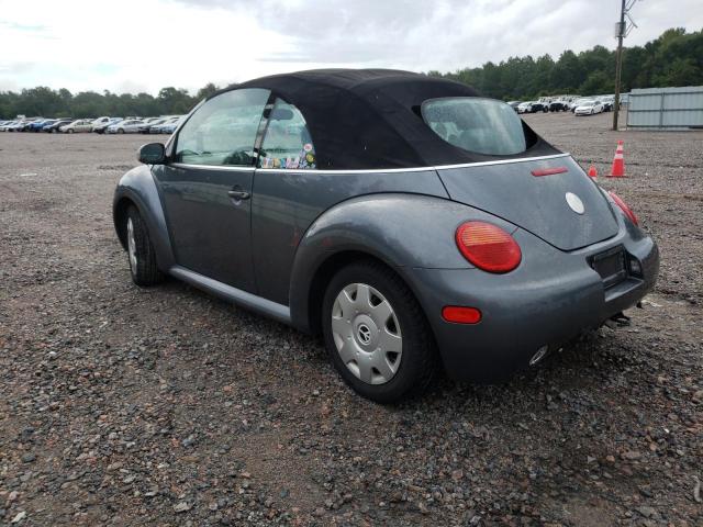 3VWBM31YX4M336998 - 2004 VOLKSWAGEN NEW BEETLE 灰色 照片 3