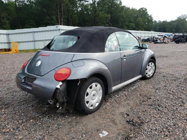 3VWBM31YX4M336998 - 2004 VOLKSWAGEN NEW BEETLE 灰色 照片 4