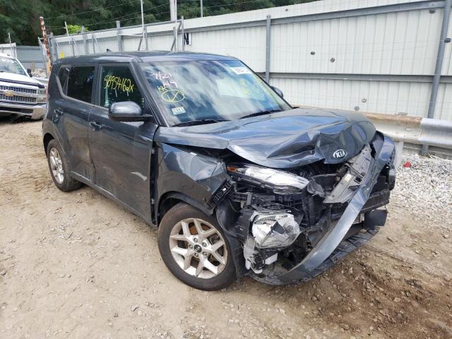 KNDJ23AU2L7718713 - 2020 KIA SOUL LX GRAY photo 1