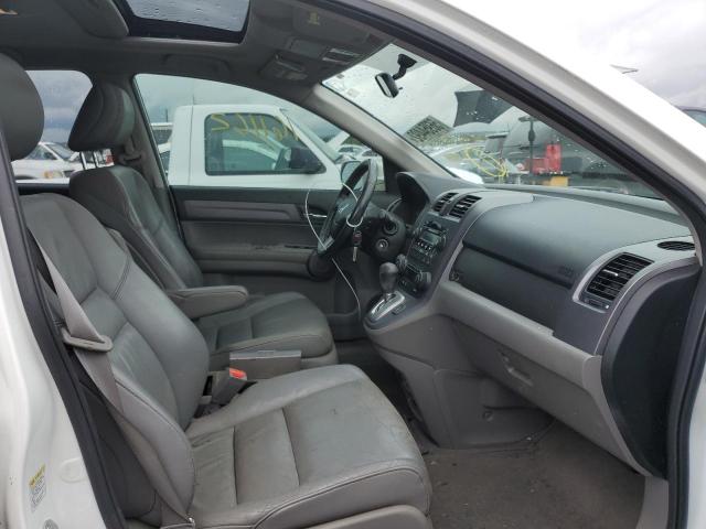 JHLRE38748C015982 - 2008 HONDA CR-V EXL WHITE photo 5