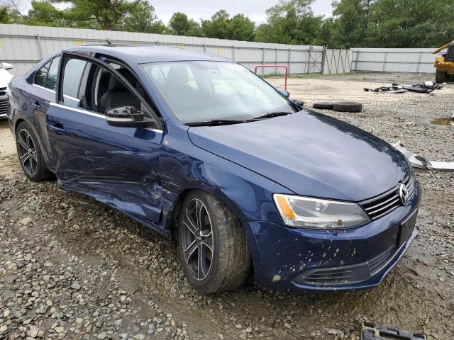 3VWLL7AJXEM232854 - 2014 VOLKSWAGEN JETTA TDI BLUE photo 1