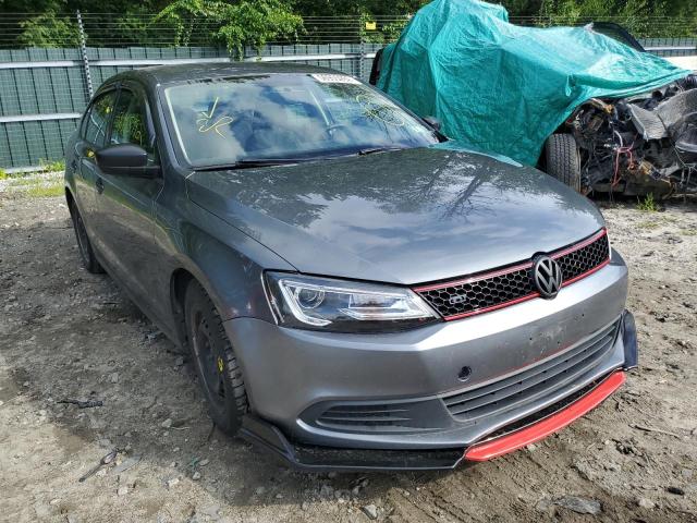 3VW2K7AJ5EM324436 - 2014 VOLKSWAGEN JETTA BASE 石墨色 照片 1
