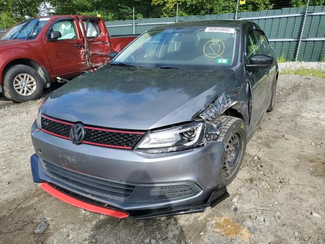 3VW2K7AJ5EM324436 - 2014 VOLKSWAGEN JETTA BASE 石墨色 照片 2