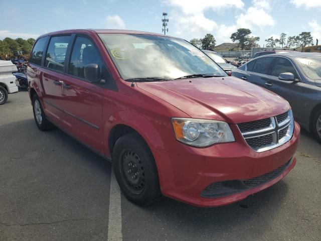 2C4RDGBG3DR563411 - 2013 DODGE GRAND CARA RED photo 1