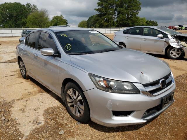 1HGCR2F31DA164116 - 2013 HONDA ACCORD LX SILVER photo 1