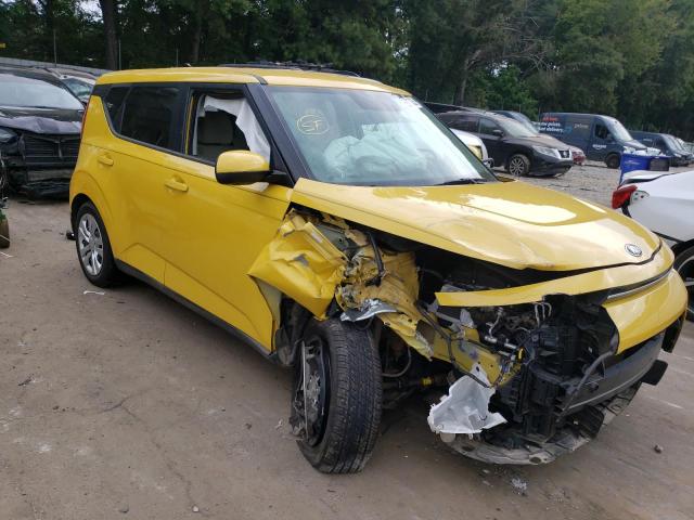 KNDJ23AU6L7077467 - 2020 KIA SOUL LX YELLOW photo 1